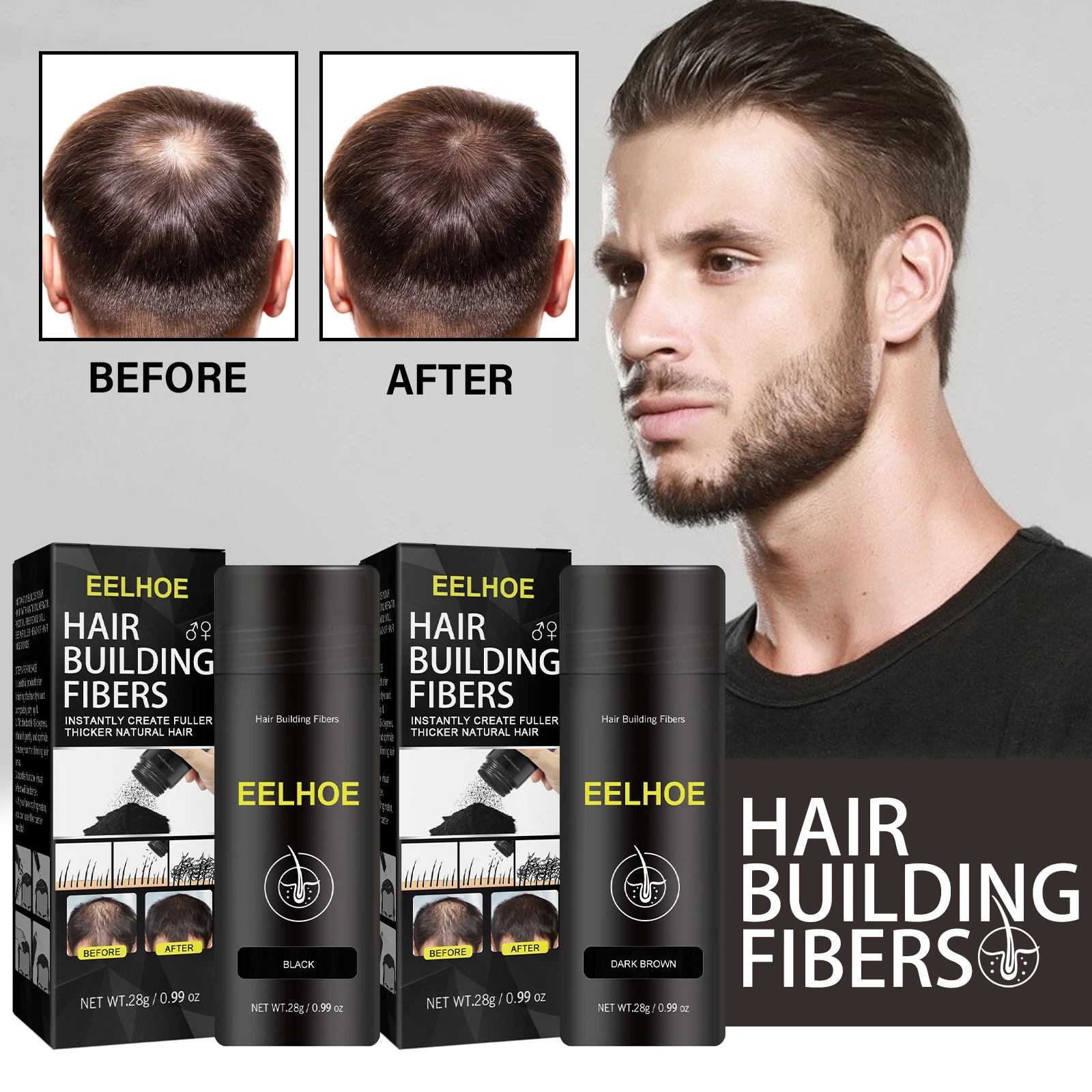eehgh Hair Refilling Fiber